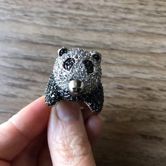 CZ Panda Ring - Picture 6 of 10
